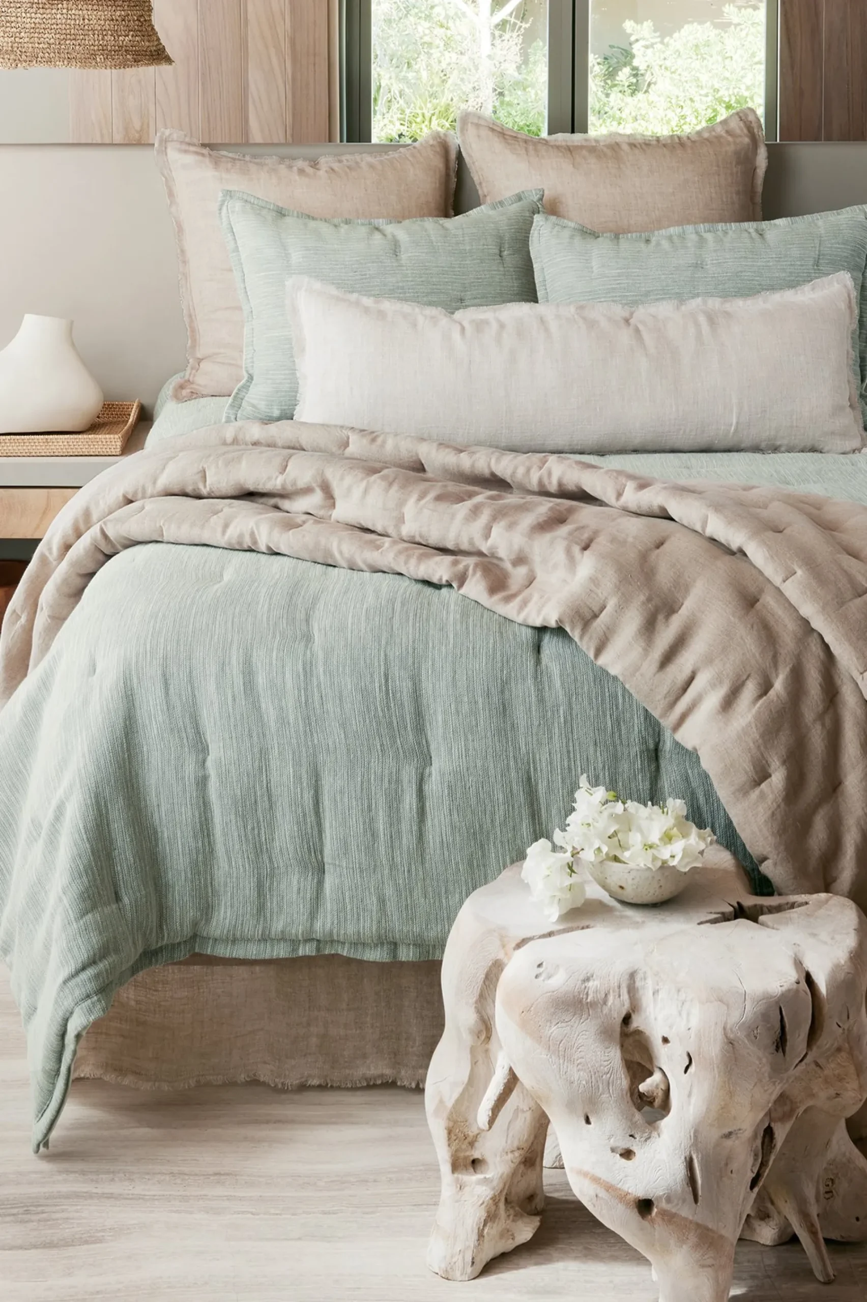 Soft Surroundings Adrina Reversible Euro Sham> pillowcases & shams