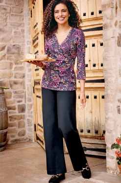 Soft Surroundings Alyssa Knit Top><noscript><img width=