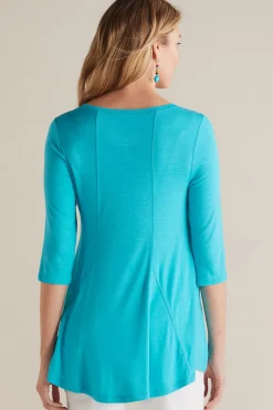Soft Surroundings Amelia A-Line Tunic><noscript><img width=