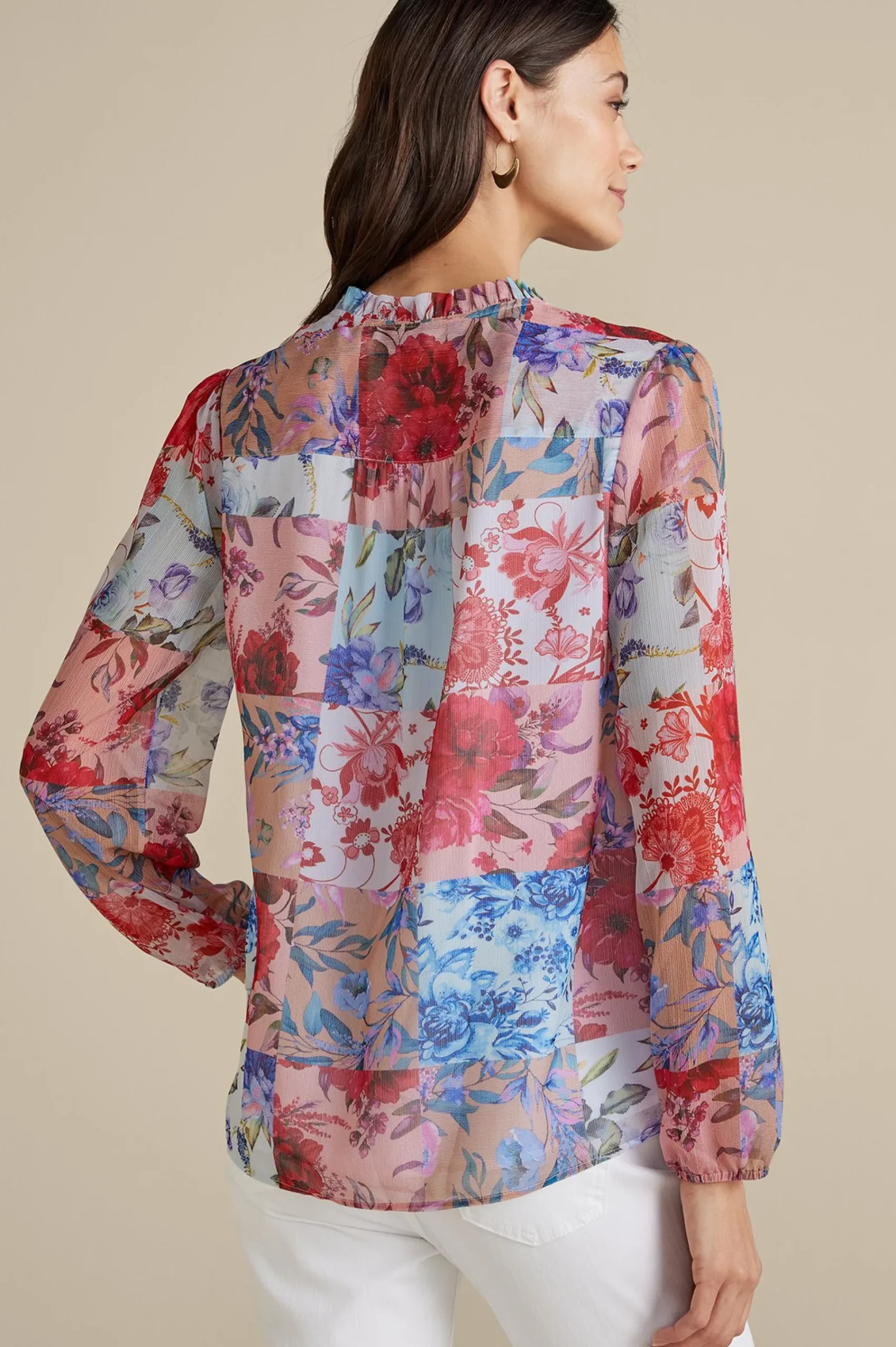 Soft Surroundings Anastasia Shirt> long sleeve|shirts