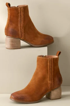 Soft Surroundings Antelope Nila Braid Bootie> boots