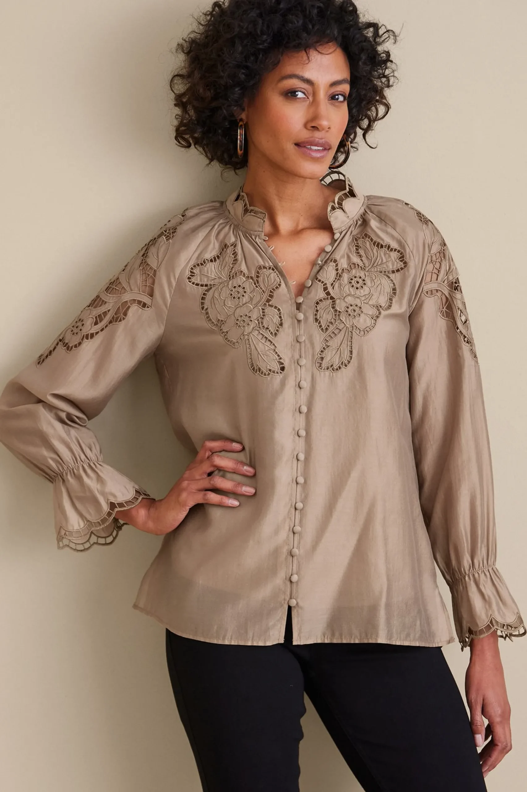 Soft Surroundings Anthos Top & Tank> Feminine Flourish|Global Artistry