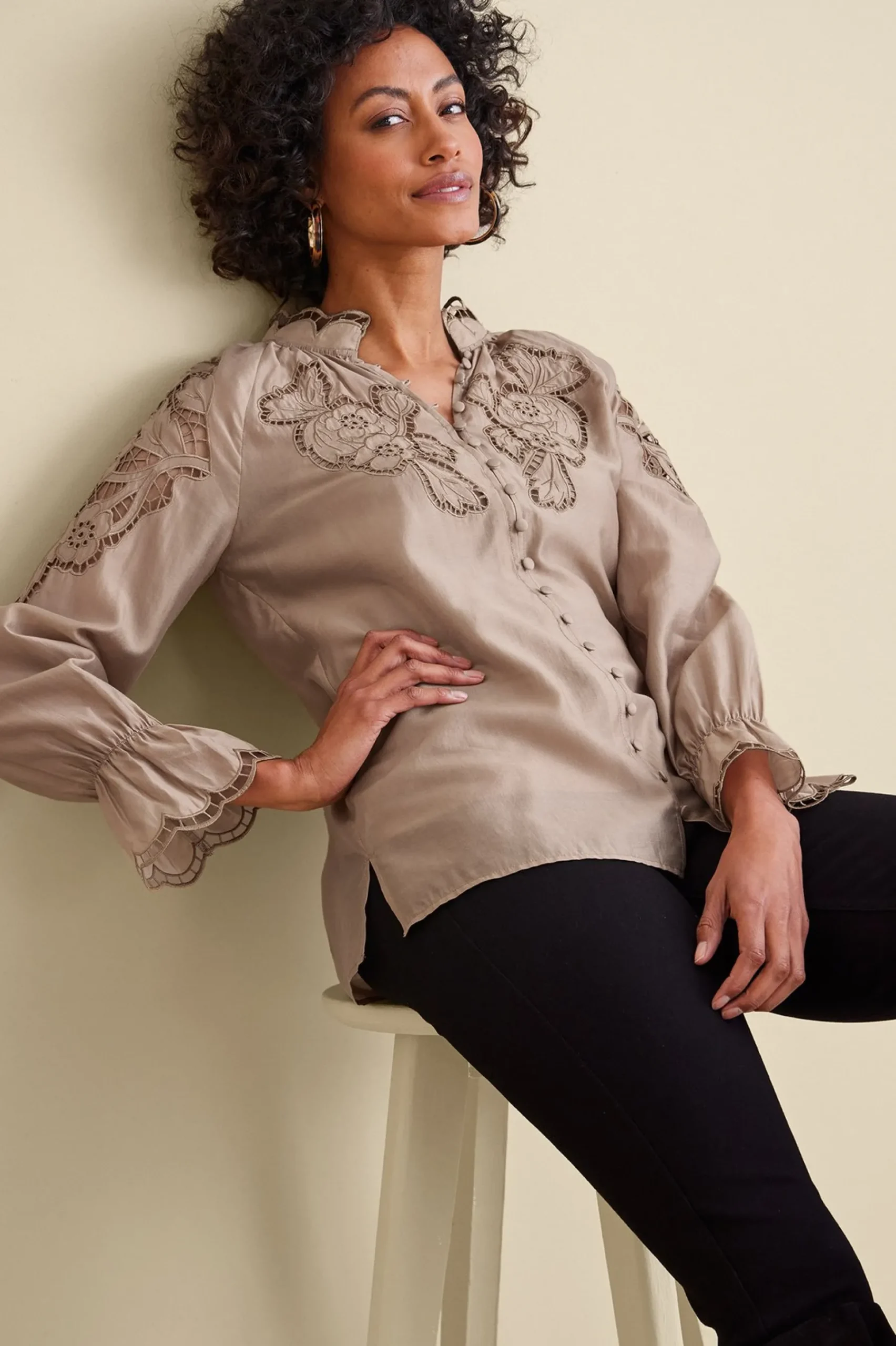 Soft Surroundings Anthos Top & Tank> Feminine Flourish|Global Artistry