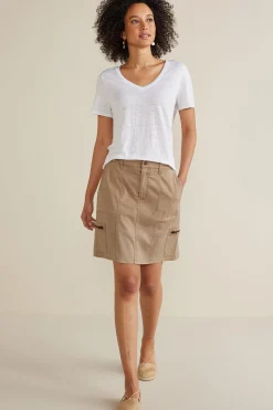 Soft Surroundings Antigua Utility Skort> Shorts|Skirts