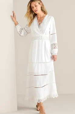 Soft Surroundings Araminta Dress> Feminine Flourish|Global Artistry