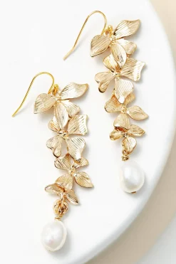 Soft Surroundings Aurora Floral Cascade Earring> Earrings|earrings