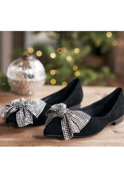Soft Surroundings Azura Adularia Bow Flat> flats