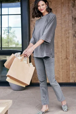 Soft Surroundings Blakely Velveteen Pants><noscript><img width=