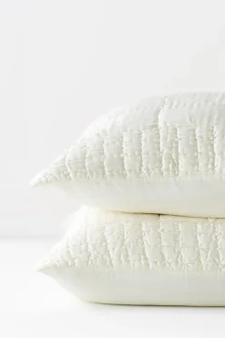 Soft Surroundings Blanche Voile Euro Sham> pillowcases & shams