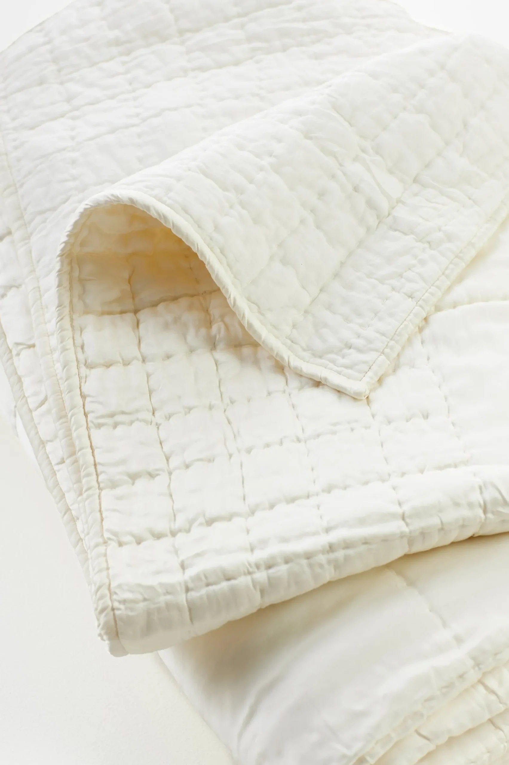 Soft Surroundings Blanche Voile Quilt> quilts, coverlets & duvet covers