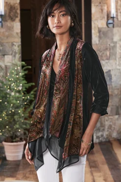 Soft Surroundings Castle Garden Jacket><noscript><img width=