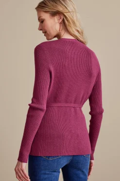 Soft Surroundings Clare Wrap Sweater><noscript><img width=