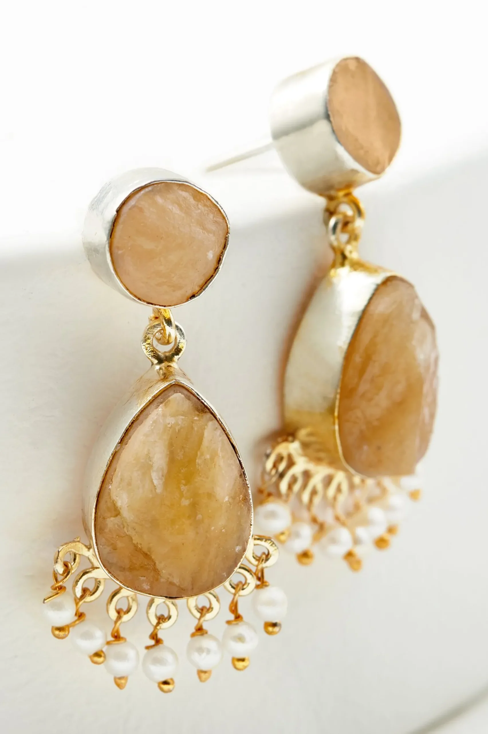 Soft Surroundings Cressa Stone Drop Earring> Earrings|earrings