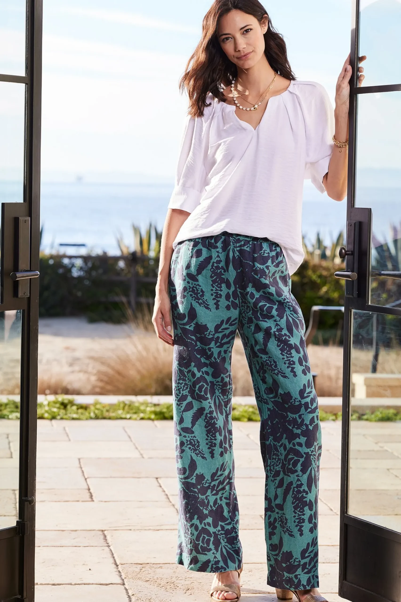 Soft Surroundings Cusco Pullover> Vacation Shop|pullovers