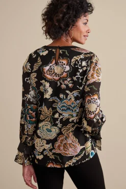 Soft Surroundings Deanna Blouse><noscript><img width=