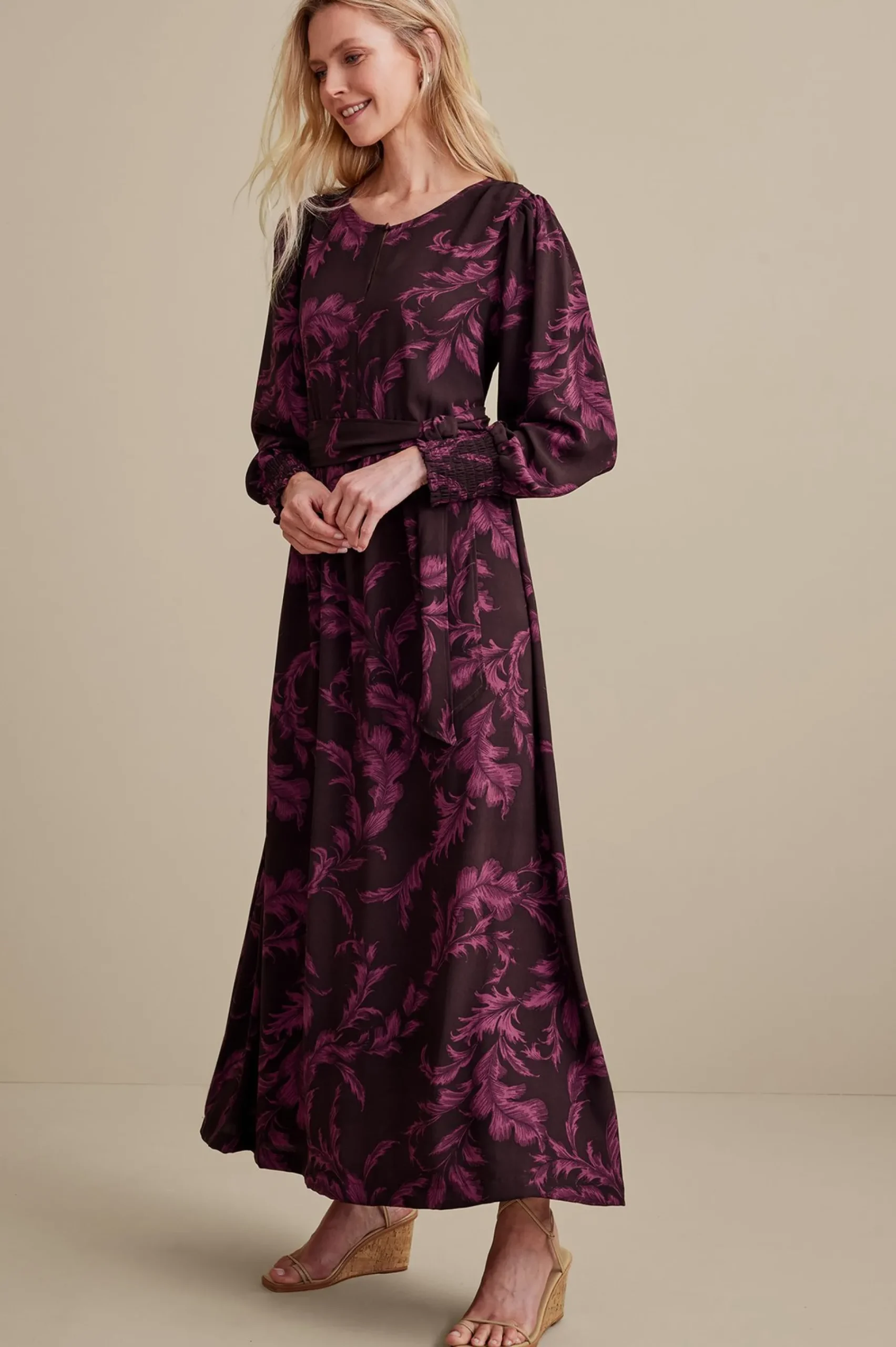 Soft Surroundings Dianthe Dress> Feminine Flourish|patterned