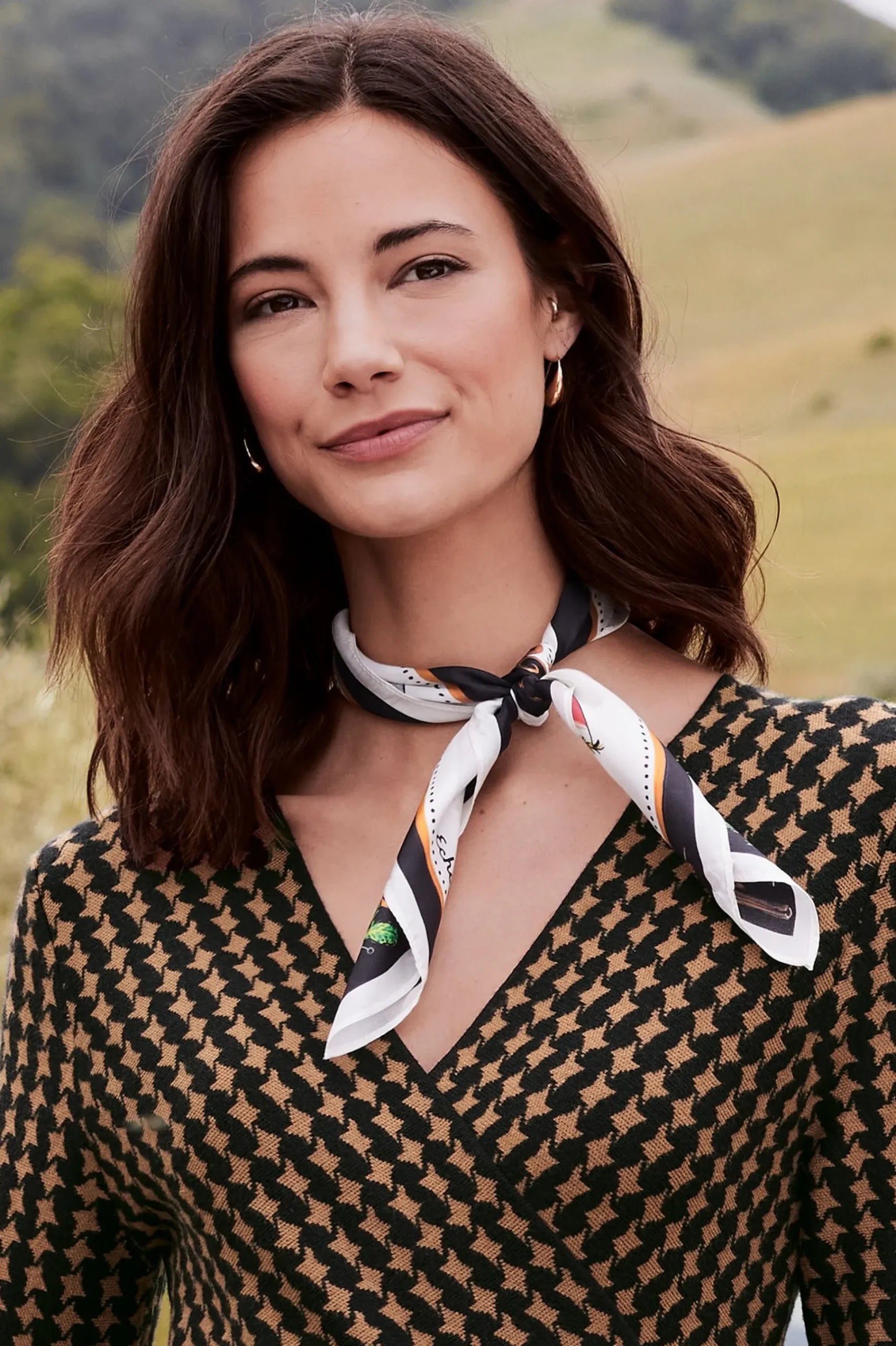 Soft Surroundings Drinks on Me Silk Scarf> Scarves & Wraps