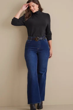 Soft Surroundings Emme Turtleneck Top> Everyday Styles|long sleeve