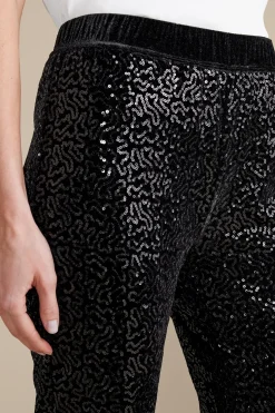 Soft Surroundings Eva Sequin Pants><noscript><img width=