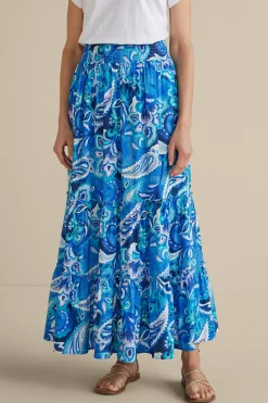 Soft Surroundings Feyre Maxi Skirt> Feminine Flourish|Vacation Shop