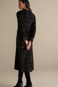 Soft Surroundings Hadley Velvet Dress><noscript><img width=