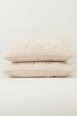 Soft Surroundings Harlow Tufted Sham> pillowcases & shams
