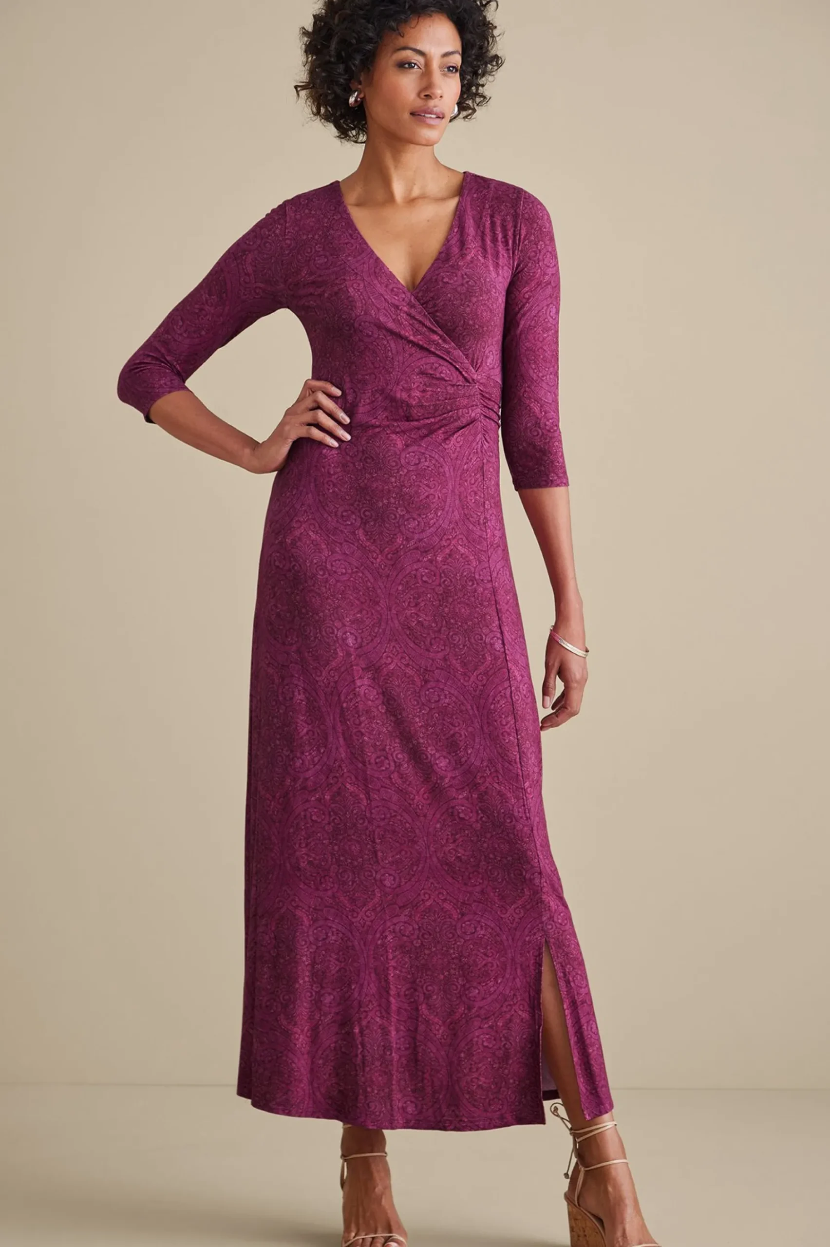 Soft Surroundings Hyannis Maxi Dress> work to play|maxi