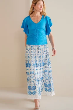Soft Surroundings Imani Maxi Skirt><noscript><img width=