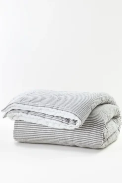Soft Surroundings Isabelline Stripe Comforter> comforters|quilts, coverlets & duvet covers