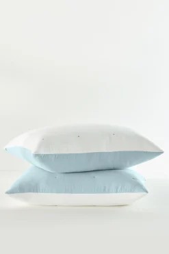 Soft Surroundings Ivy May Reversible Gauze Sham> pillowcases & shams