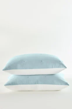 Soft Surroundings Ivy May Reversible Gauze Sham> pillowcases & shams