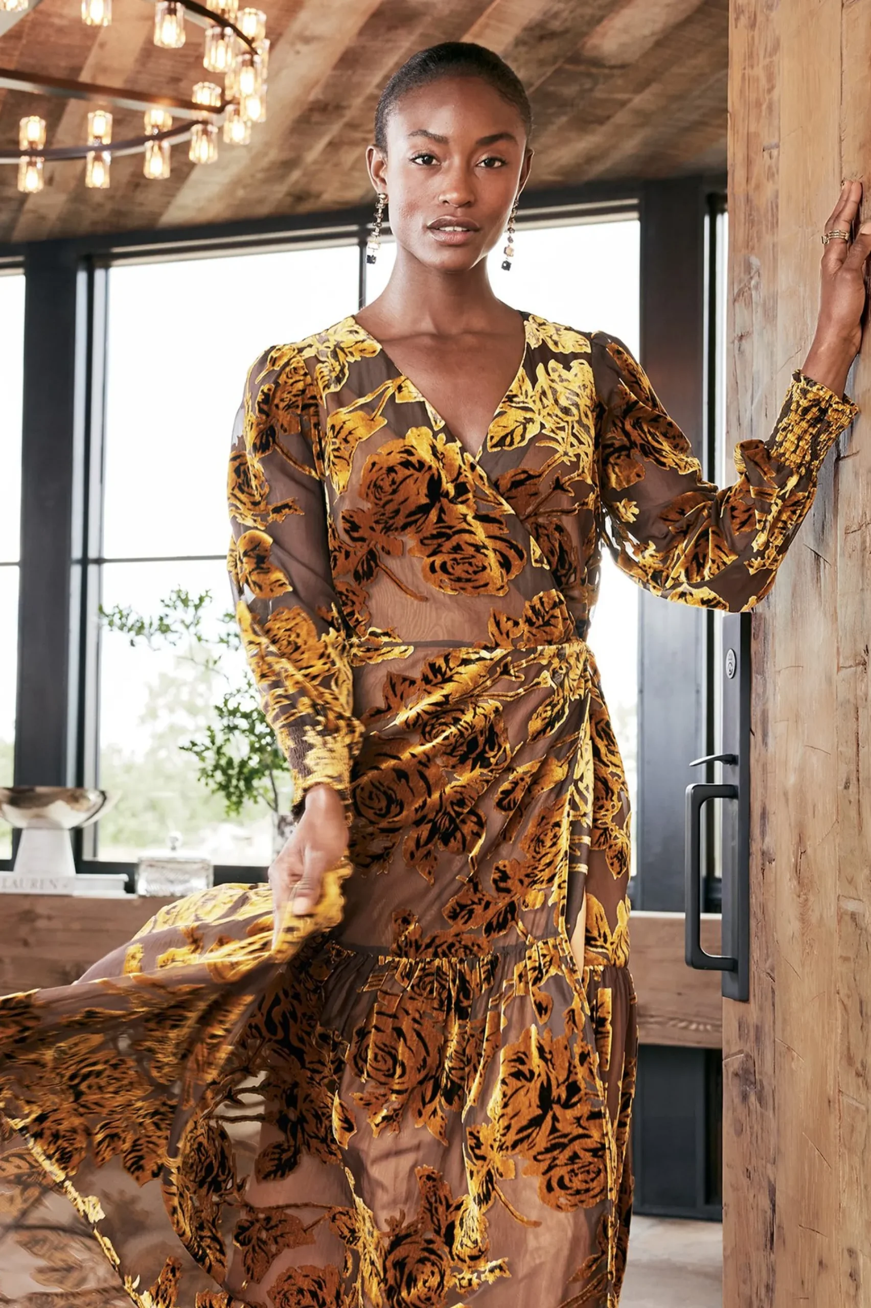 Soft Surroundings Jamila Velvet Dress> Feminine Flourish|EVelvet Styles