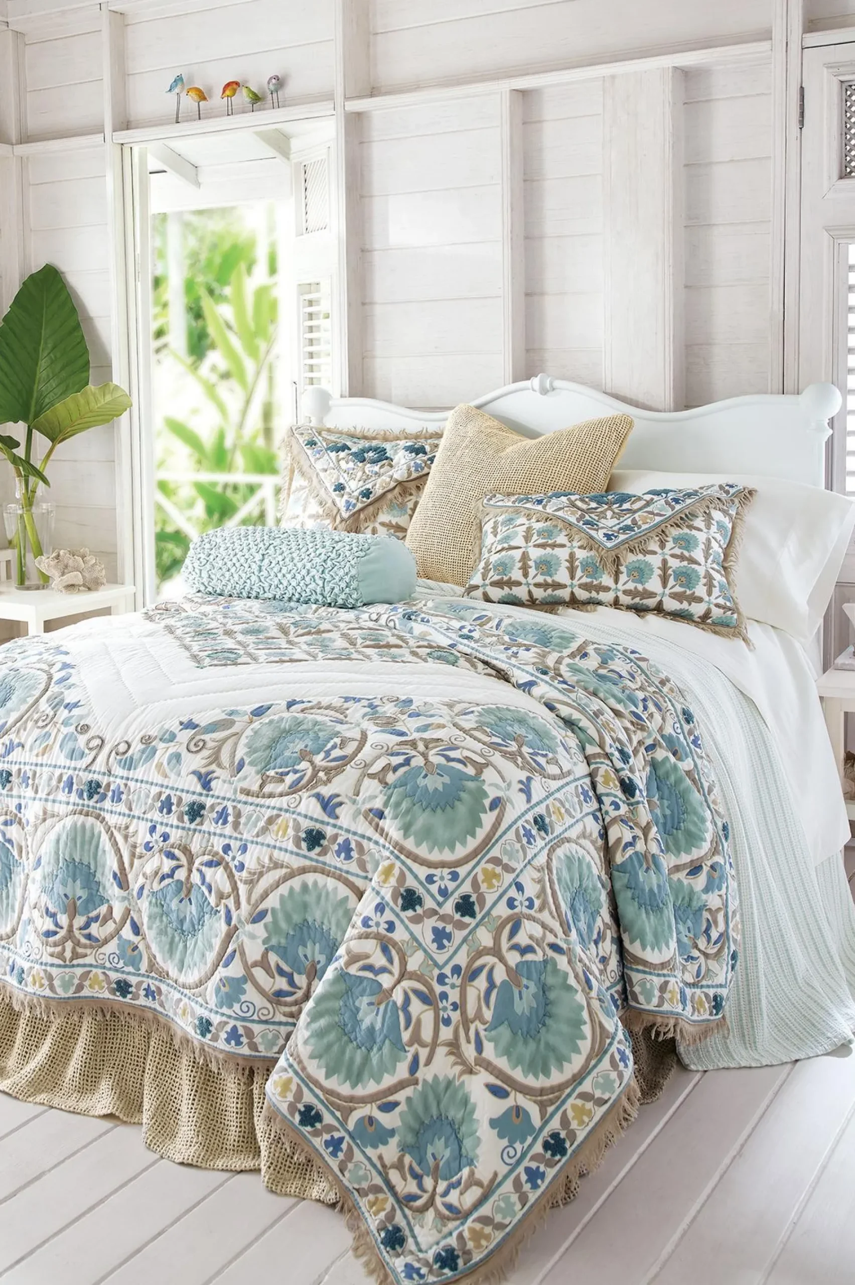 Soft Surroundings Jardin Maroc Bed Sham> pillowcases & shams