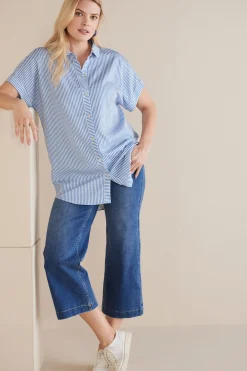 Soft Surroundings Je Veux TENCEL Shirt><noscript><img width=