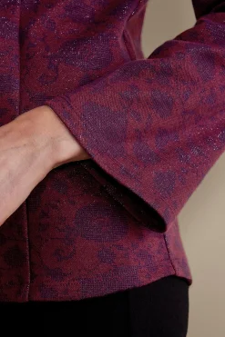 Soft Surroundings Jeri Jacquard Top><noscript><img width=