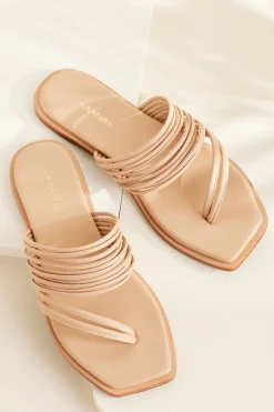 Soft Surroundings KAANAS Ibu Straps Slide> sandals|flats