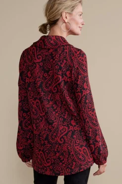 Soft Surroundings Kendra Waffle Top><noscript><img width=