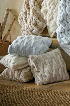 Soft Surroundings La Parisienne Faux Fur Pillow> Bedding Essentials|pillows