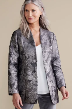 Soft Surroundings Lismore Jacquard Jacket> Global Artistry|Jackets & Coats