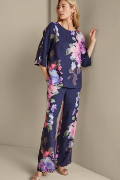 Soft Surroundings Lizette Top> Into The Blues|Vacation Shop