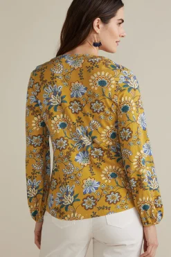 Soft Surroundings Lorna Button Front Top><noscript><img width=