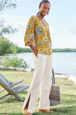 Soft Surroundings Lorna Button Front Top><noscript><img width=