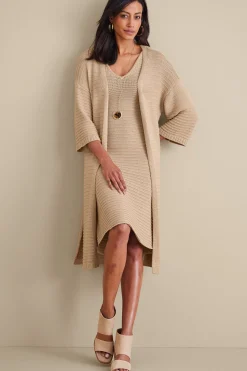 Soft Surroundings Lucera Cardigan> Sweaters & Cardigans|elbow length