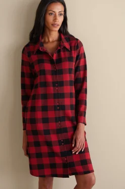 Soft Surroundings Mad About Plaid Sleep Dress> Sleepwear & Lounge