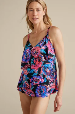 Soft Surroundings Magicsuit by MiracleSuit® Chloe Tankini Top> magicsuit|separates