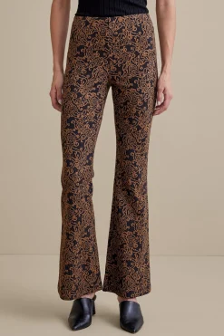 Soft Surroundings Mara Jacquard Pants> full length