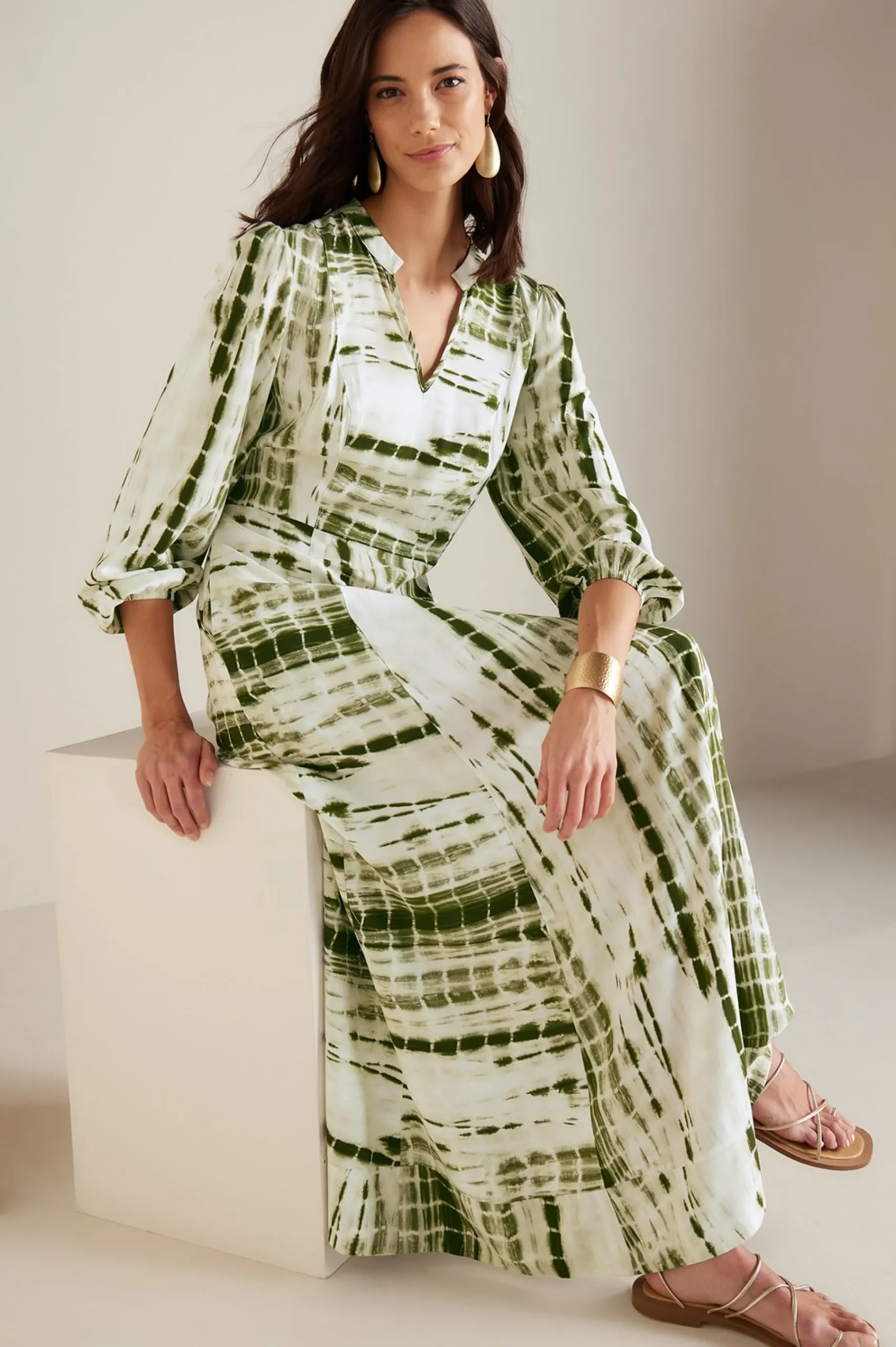 Soft Surroundings Melody Dress> Global Artistry|patterned