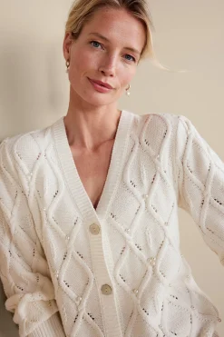 Soft Surroundings Meryl Cable Cardigan> Everyday Styles|Sweaters & Cardigans