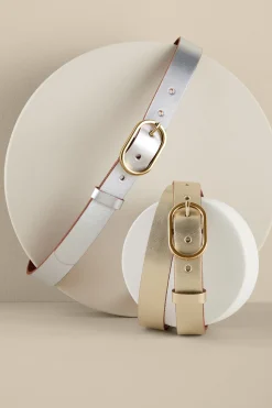 Soft Surroundings Monte Carlo Metallic Belt> Belts