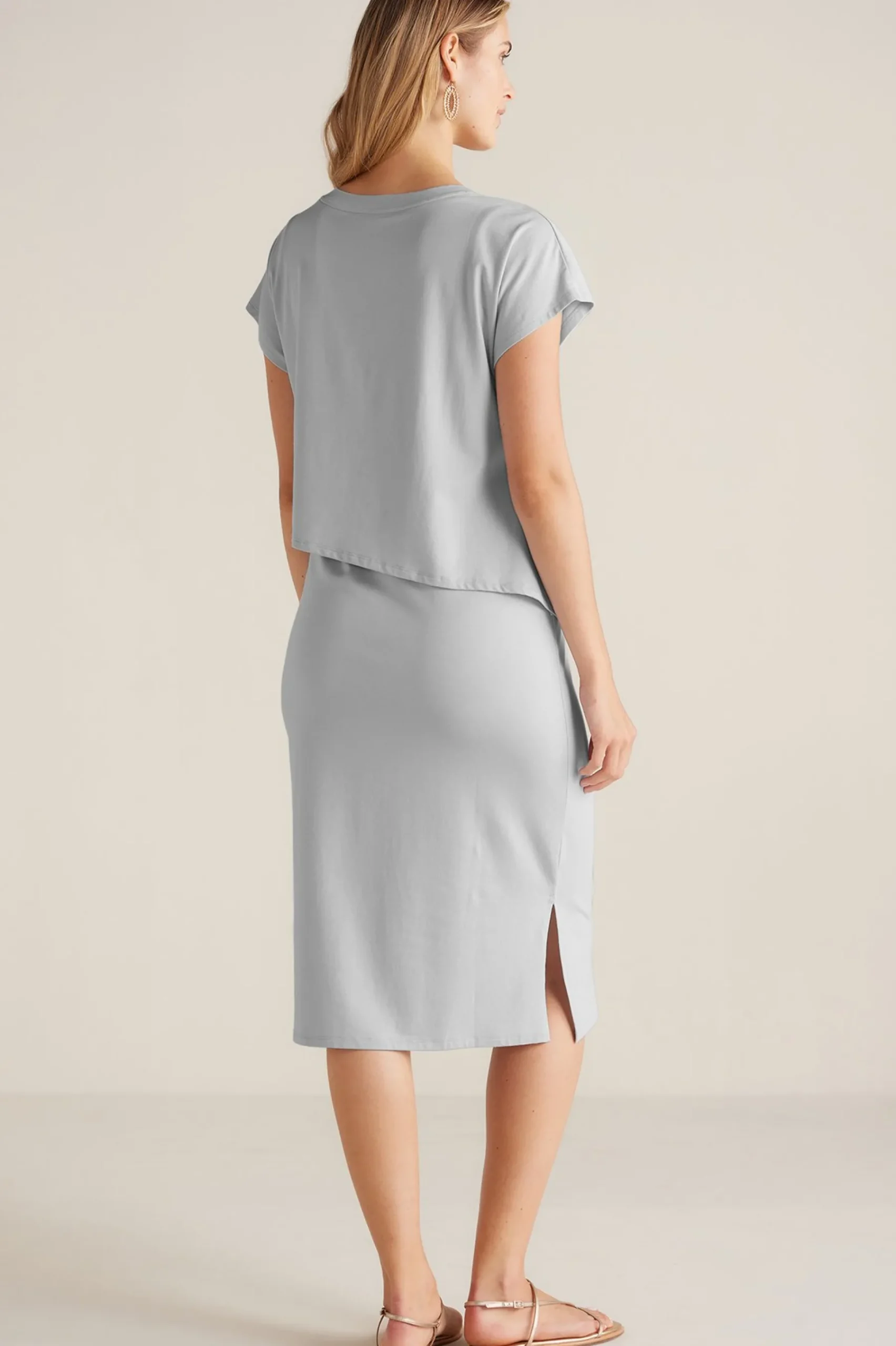 Soft Surroundings Mykonos Dress> solids|mid-length